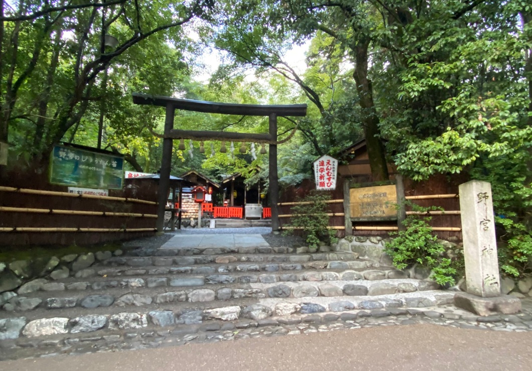 野宮神社　黒木鳥居